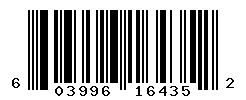 UPC barcode number 603996164352