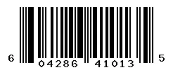 604286410135 barcode