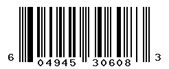 upc 604945306083 barcode image
