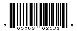 UPC barcode number 605069021319