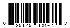 UPC barcode number 605175105613