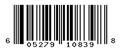upc 605279108398 barcode image