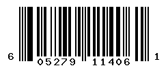 UPC barcode number 605279114061