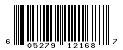 UPC barcode 605279121687