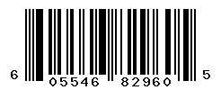UPC barcode number 605546829605