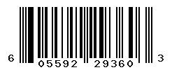 605592293603 barcode