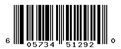 UPC barcode 605734512920