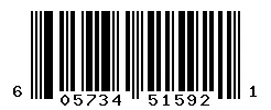 UPC barcode 605734515921