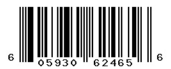 UPC barcode number 605930624656