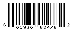 UPC barcode number 605930624762