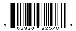 UPC barcode number 605930625783