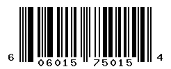 UPC barcode 606015750154