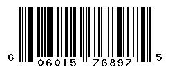 UPC 606015768975 barcode image