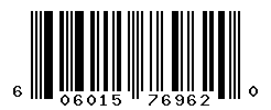 UPC barcode number 606015769620