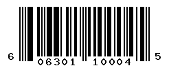 UPC barcode number 606301100045