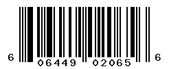 UPC barcode number 606449020656