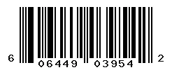 UPC barcode 606449039542