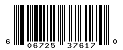 UPC barcode number 606725376170