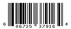 UPC barcode 606725379164