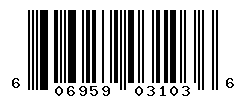 UPC barcode number 606959031036 lookup