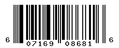 UPC barcode number 607169086816