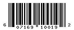 UPC barcode number 607169100192