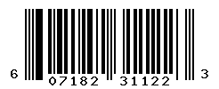 UPC barcode number 607182311223