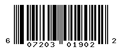 UPC barcode number 607203019022