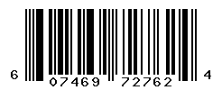 UPC barcode number 607469727624