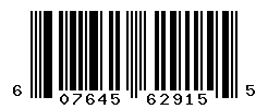 UPC barcode number 607645629155