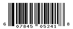 607845052418 barcode