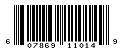 UPC barcode number 607869110149