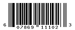 UPC barcode 607869111023