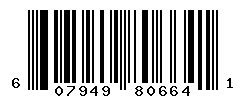 UPC barcode number 607949806641