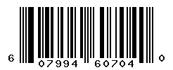 UPC barcode number 607994607040