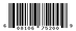 608106752009 barcode