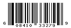 UPC barcode number 608410332799