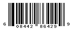 UPC barcode number 608442864299