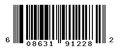 UPC barcode number 608631912282