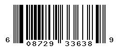 UPC barcode number 608729336389