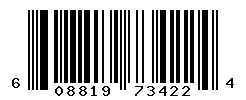 UPC barcode 608819734224