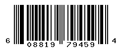 UPC barcode 608819794594
