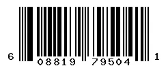 UPC barcode 608819795041