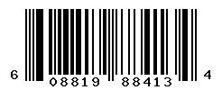 UPC barcode number 608819884134