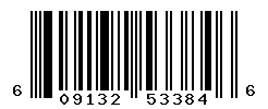 upc 609132533846 barcode image