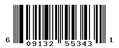 UPC barcode 609132553431