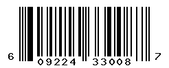 upc 609224330087 barcode image
