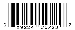 upc 609224357237 barcode image