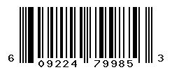 609224799853 barcode