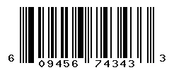 609456743433 barcode